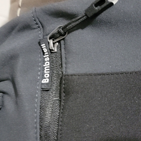 Bombshell Sportswear Pants, Size 36×30, and Color Dark Gray/Black - Picture 3 of 4